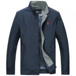 discount polo ralph lauren vestes et manteaux pour homme col haut blue